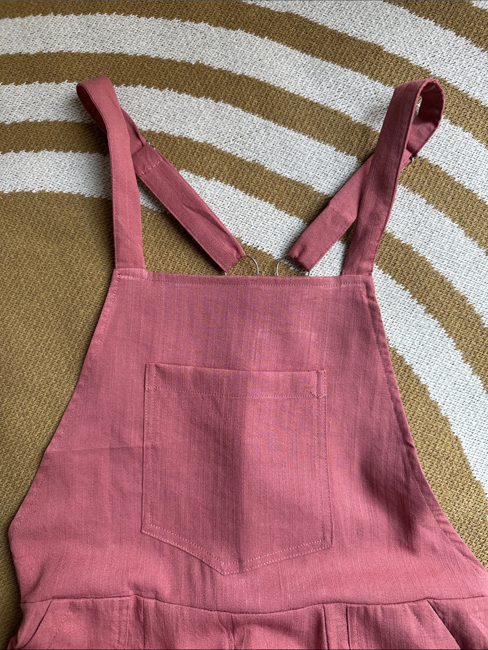 Pink Overalls One-Piece